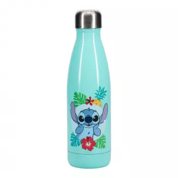 Geriamasis butelis Paladone PP10960LS 460 ml nerūdijančio plieno turkio spalvos su Stitch dizainu