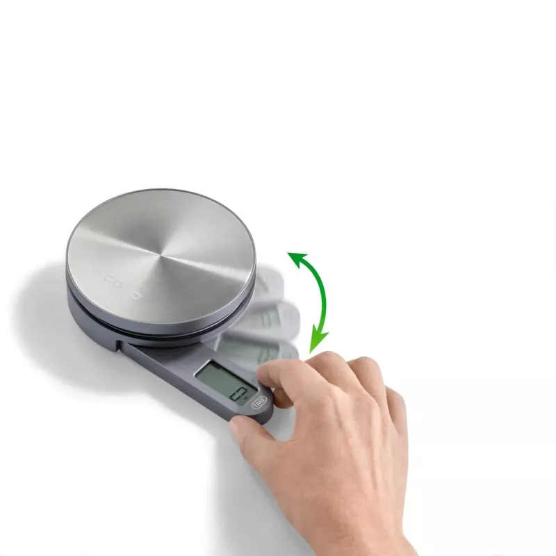 Caso Kitchen EcoMate – virtuvinės svarstyklės, nerūdijantis plienas, 5 kg, 1 g