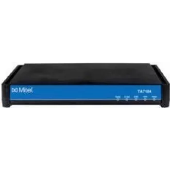 VoIP ATA analoginis telefono adapteris MITEL TA7104 (modelis 51309162) be maitinimo laido