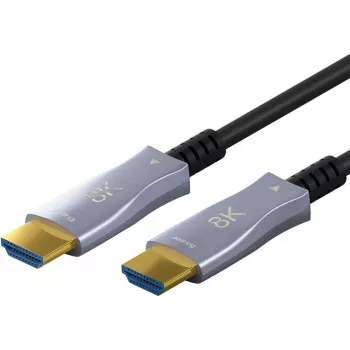 Goobay 65558 HDMI kabelis 100 m HDMI A tipo (standartinis) juodai pilkas (65565)