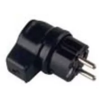 Elektros kištukas Bachmann 919.178 Juodas