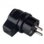 Elektros kištukas Bachmann 919.178 Juodas
