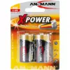 ANSMANN X-Power šarminė baterija C tipo, 2 vnt. pakuotė (5015623), 7500 mAh