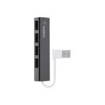 USB 2.0 šakotuvas Belkin F4U042BT 4 prievadai 480 Mbit/s juodas