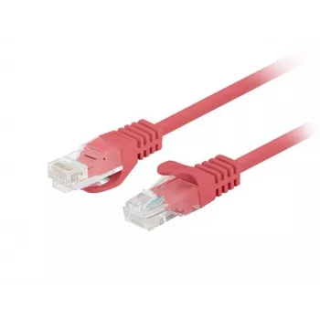 Fluke Passed Lanberg patchcord Cat.6 UTP 1,5 m raudonas 10 vnt. pakuotė