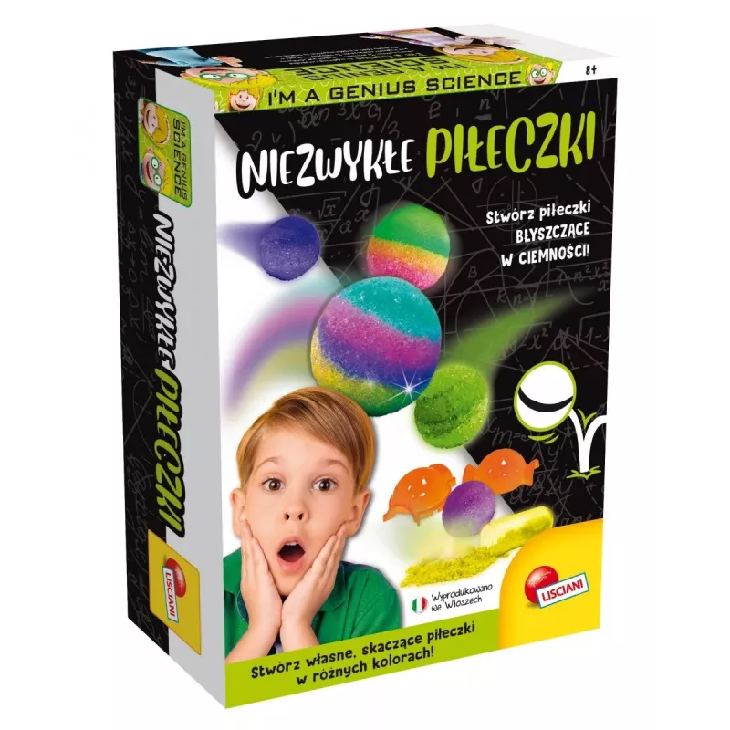Mokomasis žaislų rinkinys Liscianigiochi Aš esu genijus – Itin maži rutuliukai