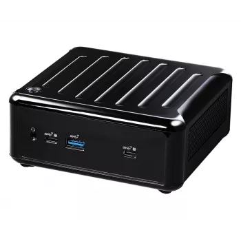 ASRock NUC BOX-1165G7 0,6 l barebone PC, Intel Core i7-1165G7 2,8 GHz, HDMI, USB-C, 2x LAN, DDR4, maks. 64 GB
