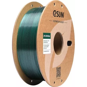 EPLA-SILK MAGIC 1,75 mm JUODA ŽALIA 1 kg ESUN 3D FILAMENTAS (EPLA-SILKMAGIC-P175BG1)