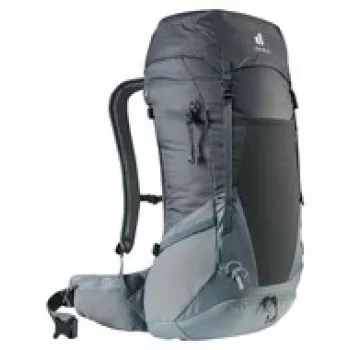 Kuprinė DEUTER Futura 34 EL – ergonomiška 34 l dieninė kuprinė, moteriškas prigludimas, grafito-šiferio spalva