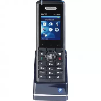 AGFEO DECT 60 IP - Belaidis papildomas ragelis - DECT - Juodas