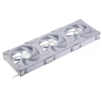 PHANTEKS D30-140 140mm ARGB korpuso ventiliatoriai balti 3 vnt. pakuotė