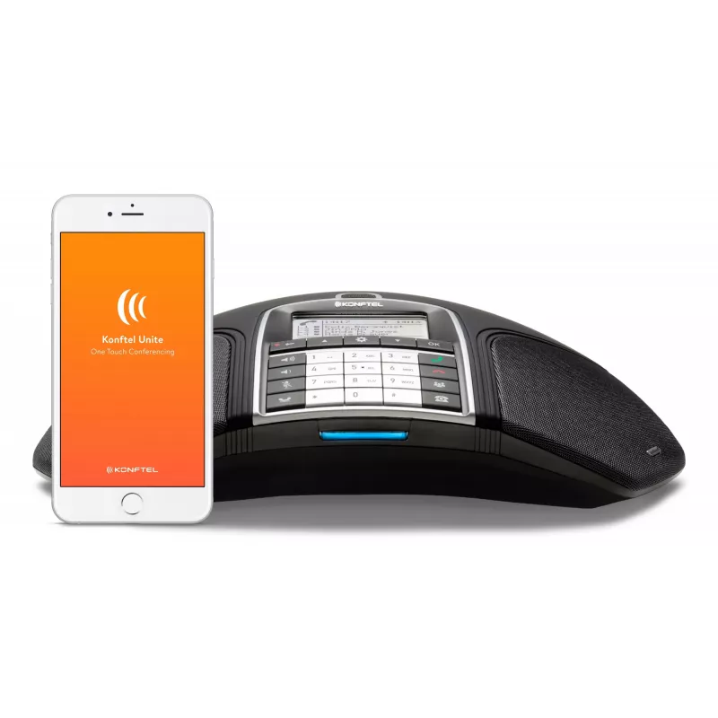 Konftel 300IPx - VoIP konferencinis telefonas - SIP v2 - Liquorice Black - skirtas Konftel C50300IPx Hybrid