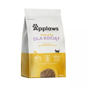 APPLAWS Kitten Chicken - sausa kačių ėdalo vištiena - 400g