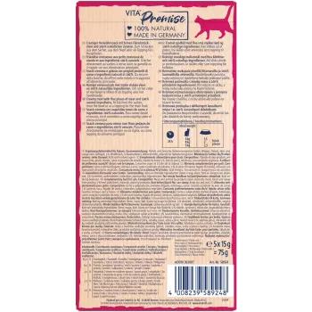 Vitakraft Naturals Liquid Pet Food Beef 15 g