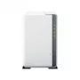 Synology DiskStation DS223J NAS / saugojimo serveris, stalinis, Realtek RTD1619B, 1 GB DDR4, DiskStation Manager, baltas