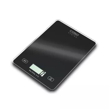 Virtuvinės svarstyklės Caso Slim Black Rectangle Electronic 03210