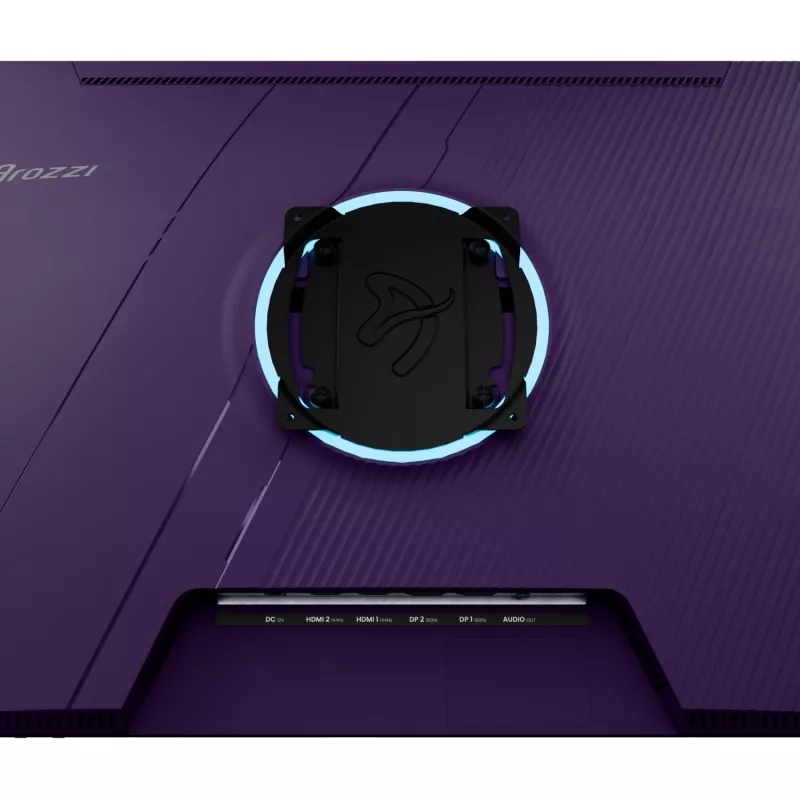 Monitorius Arozzi Nova 27 colių QHD 2560x1440 IPS 180 Hz 1 ms Violetinis