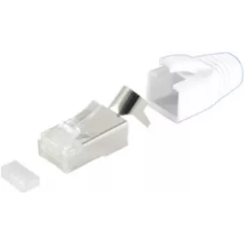 RJ45 laidų jungtis ShiverPeaks BS72067-W balta