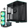 Lian Li O11D EVO RGB + TRYX PANORAMA ARGB pilnas skysčio aušinimo komplektas - juoda, 360mm