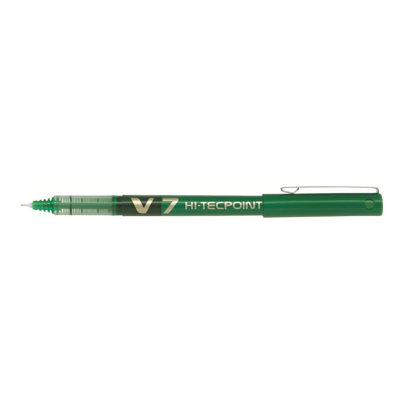Pilot Hi-Tecpoint V7 Stick rašiklis žalia spalva