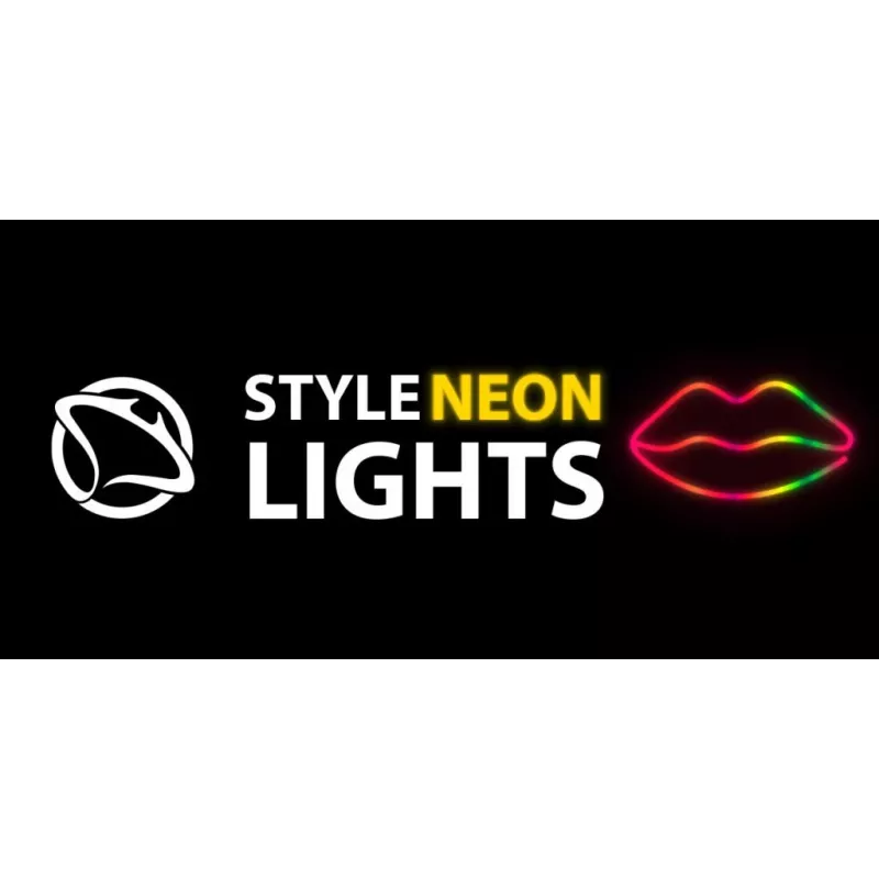 Neoninė lemputė MANTA SNL61RGB LIPS RGB spalvų kintanti dekoratyvinė iškaba