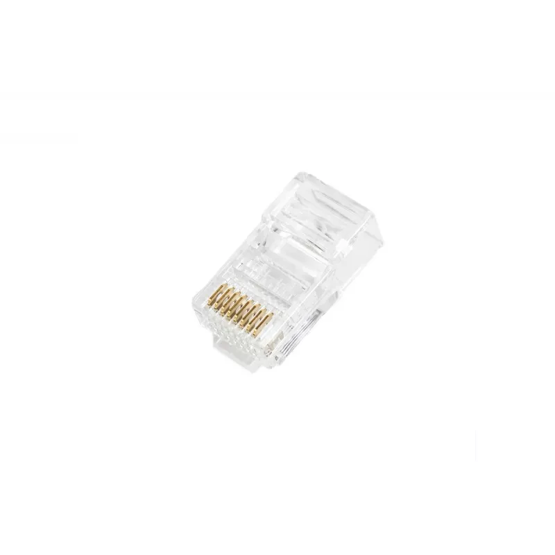 DIGITUS RJ45 modulinis kištukas (8P8C) su praėjimu, CAT 5e, neekranuotas, AWG 26-24, 100 vnt. (X-ML-5U-EZ)