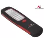 Dirbtuvinė lempa MACLEAN MCE03 — 24 LED, magnetinis pagrindas ir kabliukas, maitinama baterijomis (3×AAA)