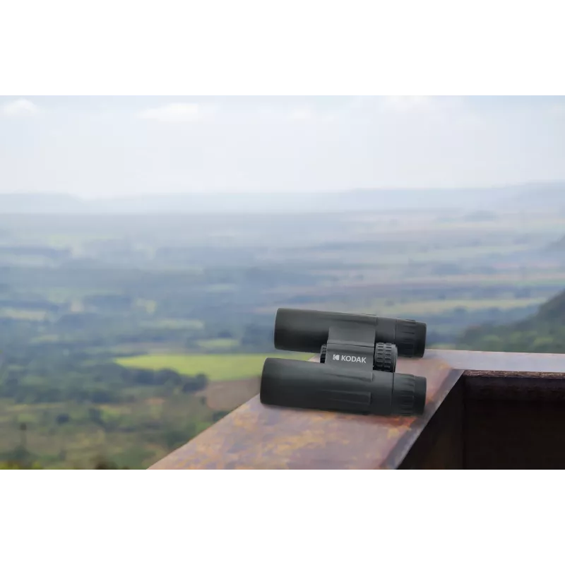 KODAK BCS600BK žiūronai, 12x, 32 mm, stogo prizmė, visiškai dengti lęšiai, juodi, 344 g