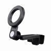 CANYON OnGrip 11 magnetinis kelioninis laikiklis, juodas, kompaktiškas telefono laikiklis