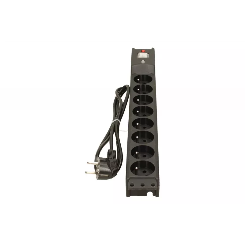 LESTAR LXARM 810 G-A K.:CZ 1,5M 19PDU juodas 8 AC lizdai 230 V 1,5 m