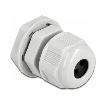 Kabelio įvadas DeLOCK 60374 pilkas plastikinis 2 vnt.