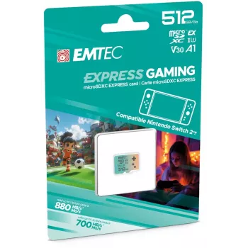 Flash atminties kortelė Emtec 512GB UHS-I U3 V30 A1 EXPRESS Switch 2