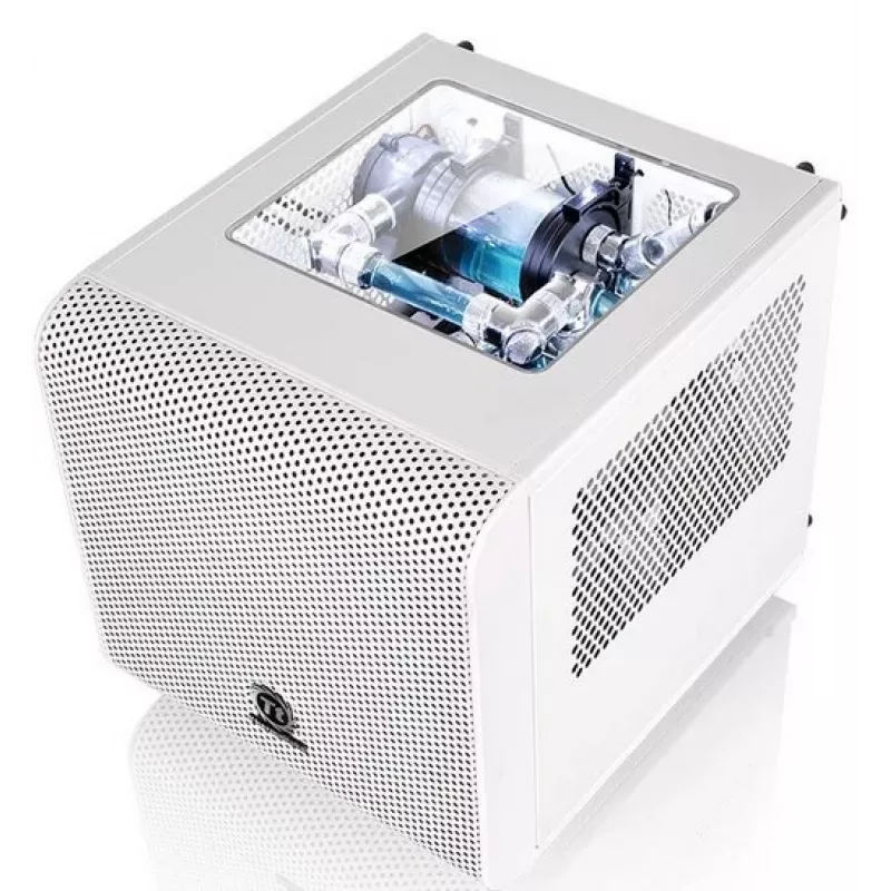 Terminis korpusas Thermaltake Core V1 Snow Edition Cube White