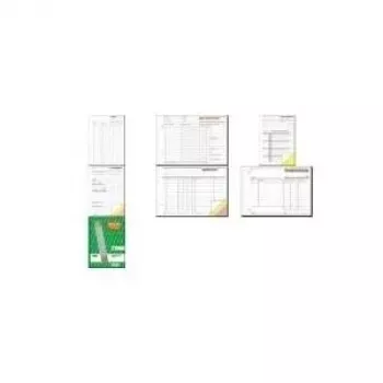 Užrašų knyga / sąsiuvinis Sigel SD030 A4, 2×40 lapų, siūtas segimas