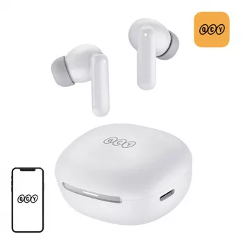 Belaidės ausinės QCY MeloBuds HT16 (baltos)