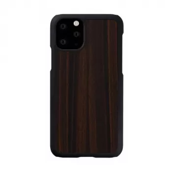 Dėklas telefonui man and wood iPhone 11 Pro — juodas kaip juodmedis, kietas apsauginis galinis dangtelis