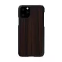 Dėklas telefonui man and wood iPhone 11 Pro — juodas kaip juodmedis, kietas apsauginis galinis dangtelis
