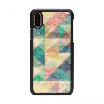 iKins dėklas iPhone XS / iPhone XS Mosaic Black