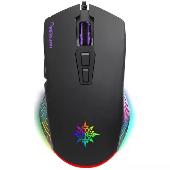 INCA Gaming Mouse IMG-309 7200 DPI. RGB. 7 mygtukai. USB. Mažmeninė versija