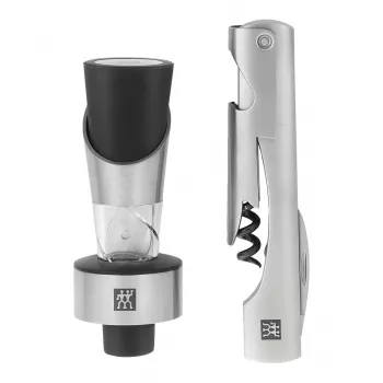 ZWILLING Sommelier vyno įrankių rinkinys — stačiakampis dėklas 100×190×42 mm, 2 vnt.