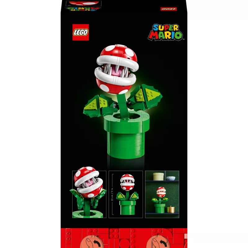 LEGO SUPER MARIO 71426 Piranha Plant – konstruojamas augalas su interaktyviomis funkcijomis