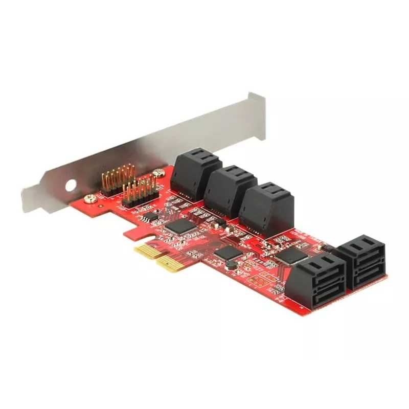 DeLOCK 89384 PCIe SATA valdiklio plokštė, 10 vidinių prievadų