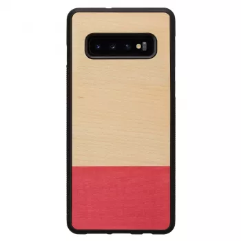 Apsauginis dėklas man and wood Samsung Galaxy S10 Plus — Miss Match Black