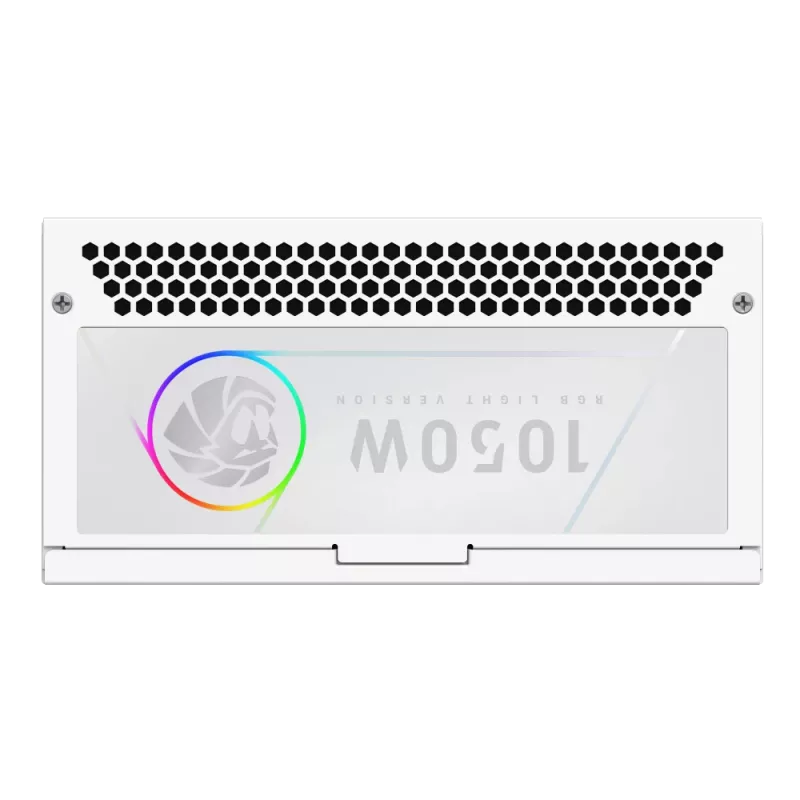 Gamemax RGB 1050G WH 1050W maitinimo blokas, 80 PLUS Gold, pilnai modulinis, baltas