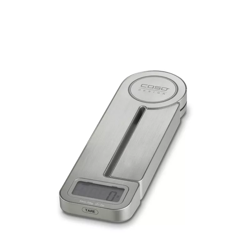 Caso KitchenEcostyle virtuvinės svarstyklės, nerūdijantis plienas, 5 kg, 1 g