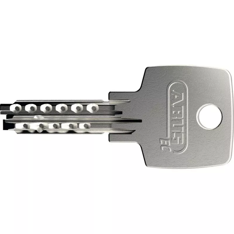 Pakabinama spyna ABUS 96 TITALIUM raktas individualus 5 cm plotis 2,3 cm gylis 5,8 cm aukštis