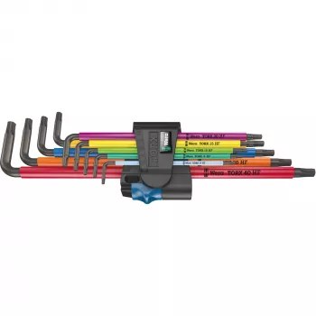 Wera 967/9 TX XL TORX® L formos raktų rinkinys, 9 vnt.