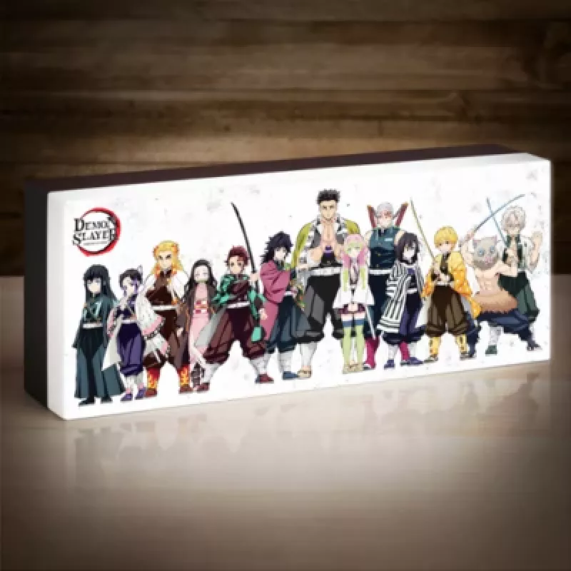 Naktinė šviesa Paladone PP10187DE Demon Slayer daugiaspalvė, maitinama USB arba baterijomis