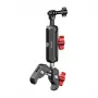 PULUZ motociklo laikiklis sportinėms kameroms (tinka Osmo Action 5 Pro, Insta360 X5 / X4 / X3) (PU3211)