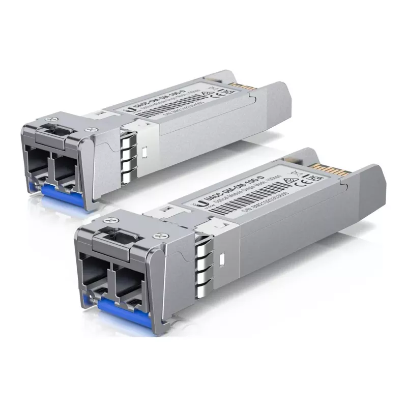 SFP+ šviesolaidinis keitiklis Ubiquiti UACC-OM-SM-10G-D-2 10 Gbps 1310 nm LC vienmodis 10 km (2 vnt. pakuotė)